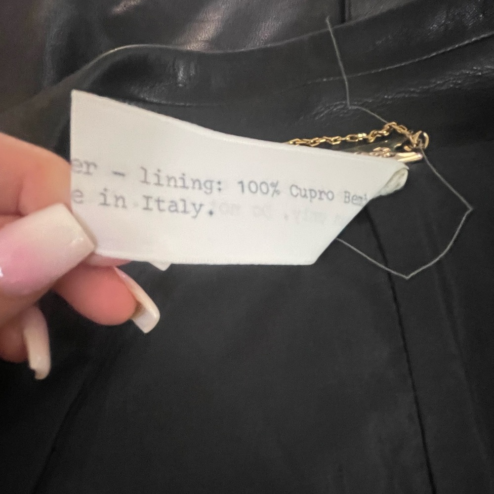 Hettabretz genuine leather coat - Picture 7 of 8